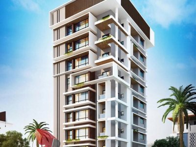 best-architectural-rendering-Gokarna-apartment-rendering-exterior-render-architectural- 3d -rendering-visualization